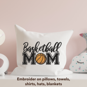 Basketball Mom Embroidery