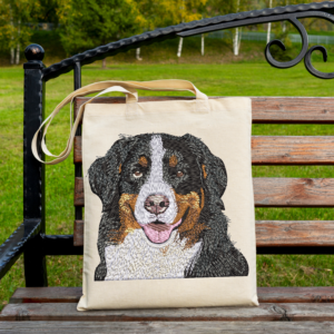 Bernese Mountain Dog Embroidery